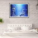 5D DIY Full Drill Diamond Painting Undersea Embroidery Mosaic Craft Kits