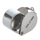 3 pcs Jeweler Eye magnifier Set 10x + 30x + Dual Enlargement Magnifying Gla
