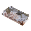 Rod Pocket Peony Beige Voile Curtain - 39x78inch Bedroom Net Sheer Curtains