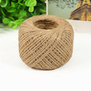 100M Natural Brown Jute Hemp Rope Twine String Cord Shank Craft String DIY Make