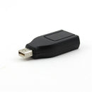 Mini DP Display Port Male to HDMI Female Converter Adapter for MacBook Pro White