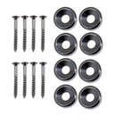8 Pcs Electric Guitar Neck Joint Mounting Ferrules Bushings With Screws 14mm