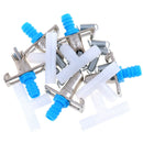 5X Double spring Automatic Nipple Water Feeder Drinker Waterer For Rabbit OZ