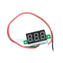 Mini DC 2.5-30V Red LED Panel Voltage Meter Gauge 3-Digital Display Voltmeter
