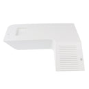 Reptile Habitat Corner Ramp Floating Basking Platform -White