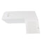 Reptile Habitat Corner Ramp Floating Basking Platform -White