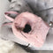 Women Soft Faux Fur Plush Backpack Shoulder Bag Fluffy School Bag with Hear N8C9