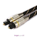 Digital Optical Audio Cable Fiber Optic Cable OD6.0 Toslink Cable for CD DV