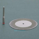 60mm Diamond Saw Cut Off Cutter Wheel Blade Discs Rotary For Mini Drill Tools