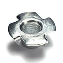 50pcs M8 metal Captive T Nuts Pronged Tee Blind Nuts Metric