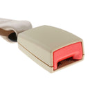 Car Seat Belt Extender Seatbelt Extension Buckle Socket Adults Kid A Beige