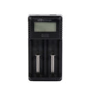 Digital LCD 2 Slots Smart Battery Charger for AA/AAA/NiMH/Li-ion  USB