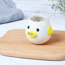 Kitchen Ceramic Egg Yolk White Separator Egg Sieve Device Cartoon Egg DividS Bj