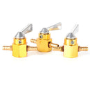 Universal 6mm Motorbike Motorcycle In-Line Petrol On-Off Fuel Tap Switch Gol 3C