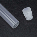 5pcs/set Plastic Thin Transparent Sealed Needle Bottle Sundries Storage Jar