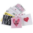 10pcs/set Cartoon Birthday Greeting Cards Blank New Year Greeting Postc 3C