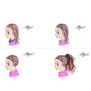 Female Hair Accessories Hair Bun Wig Big Hair Wig Wig Flower Ball Head Wig