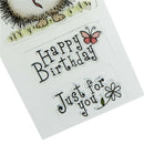 Lovely Hedgehog Happy Birthday Rubber Stamp Seal Scrapbooking Photo AlbumSP