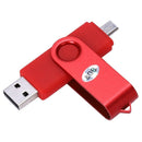 USB Mini Memory Stick 8GB USB 2.0 Memory Flash Drive OTG for Handy PC Red W9Q7