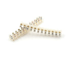 10pcs Electrical Wire Connection 12 Position Barrier Screw Terminal Strip lj