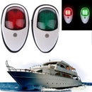 2X LED Navigation Light Signal Warning Lamp Signal Lamp For Marine Boat YacSEAU