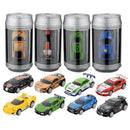 Coke Can Mini Radio Remote Control Micro-Racing Rc Car - White