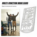 22 in 1 Multi Tool Card survival Wallet sized Camping Gear EDC Emergency Hiking