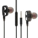 Metal  HEAVY DEEP BASS In-ear Earphones Headphones Metal Headsets Black 1