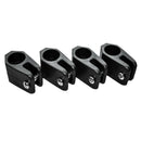 16 Pieces/Set SailBoat Deck Hinge Jaw Slide Eye End Cap For 4 Bow Bimini Top