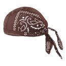 Women Mens Turban Soft Cotton Chemo Cancer Cap Head Scarf Cover Hat Coffee