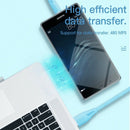 Essager Mini Usb Cable 2.4A Fast Charge Cell Phone Cables Flat Cable Charge X5K7