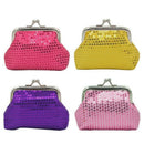 Coin Pouch Purse 4 Packs Cute Canvas Gift Jewelry Trinkets Pouch Clasp Clos