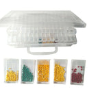 64 Lattices Adjustable Plastic Storage Box Storage Box Box For Jewelry DiamoI7V4