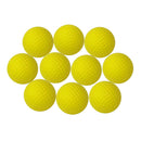 10 Pieces High Quality Soft Foam Sponge Elastic Practice Golf Ball, Sports