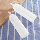 5pcs 200ml 8oz Plastic Squeeze Squirt Condiment Bottles with Twist On Cap Lids