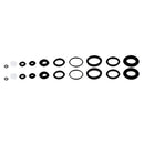 8 Sets Durable Airbrush O Ring Kit Rubber Rings Set for  Dual Action Airbrushes