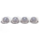 Plastic Super Suction Cup Razor Rack Clear Gray Bathroom Razor Holder lj