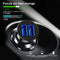 Mini 3.4A Fast Car Charger QC3.0 Certified Quick Charge Dual USB Port Black