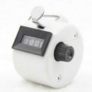 Digital Hand Held Tally Clicker Counter 4 Digit Number Clicker Golf Chrome FT