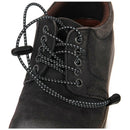 1 Pair Elastic Reflective Laces Easy Attachment for Marathon Sports (Black) P2Q7