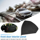 Plastic Front Right Door Upper Cover for Mercedes Benz W211 03-08 (Black) A