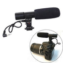 Interview Camera Microphone Video Windshield Mic for DSLR Camera DV 3.5mm
