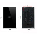 Wifi Smart Light Switch Glass Screen Press Panel Voice Control Wireless Wal S9Z2