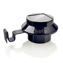 Outdoor Solar Powered 3 LED Gutter Landscape Garden Yard Fence Light Path Lamp A