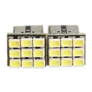 2 x T10 194 168 W5W  9-SMD Car White LED Light DC 12V License Plate Lamp