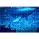 1000pcs DIY Paper Jigsaw Whale Rider Puzzle Kids Adults Educational Toys