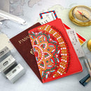 DIY Special Shape Diamond Painting Travel Leather Passport Protection Cover