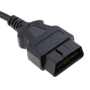 5m OBDII OBD2 16 Pin Male to Female Extension Diagnostic Cable Adapter