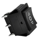 5PCS 3 Position 6 Pin Hoist Boat ON-OFF-ON Momentary Rocker Switch DPDT 16A