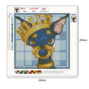 5D DIY Full Drill Diamond Painting Dog Cross Stitch Embroidery Mosaic Kit